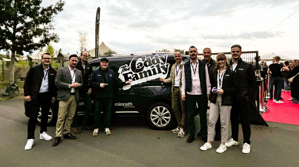 Minrath Gruppe mit Joey Kelly