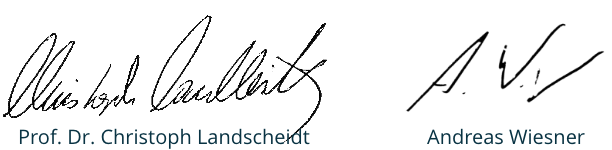 Unterschrift